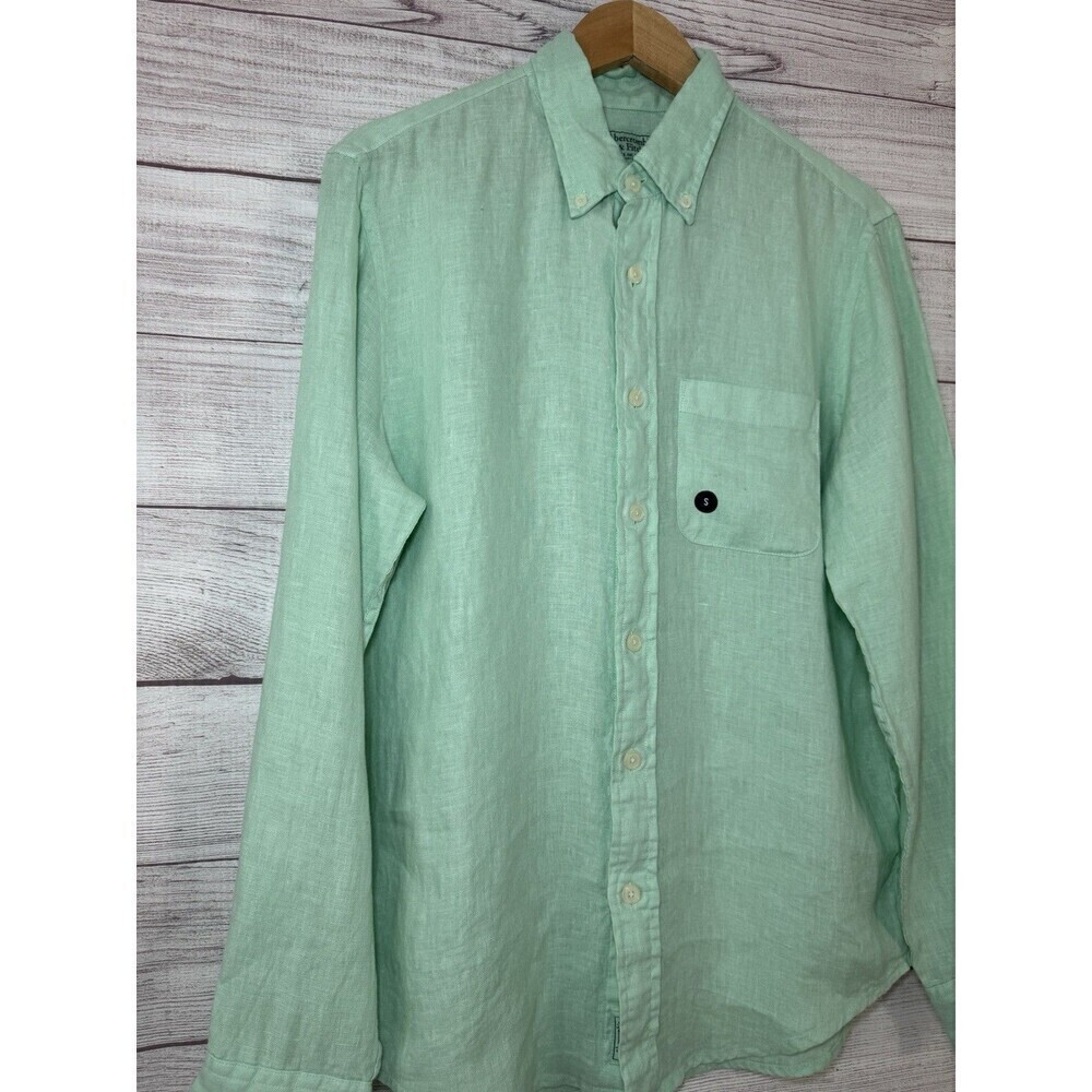 NEW ABERCROMBIE AND FITCH MINT COLOR SHIRT MENS SIZE Small NWT - Picture 5 of 11